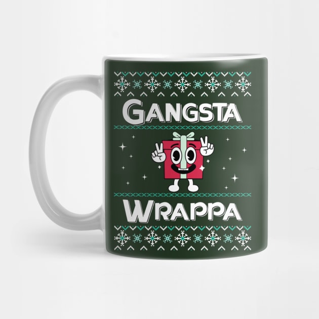 Gangsta Wrappa - Ugly Sweater by Blended Designs